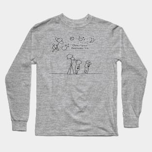 Outer Space fascinates me Long Sleeve T-Shirt